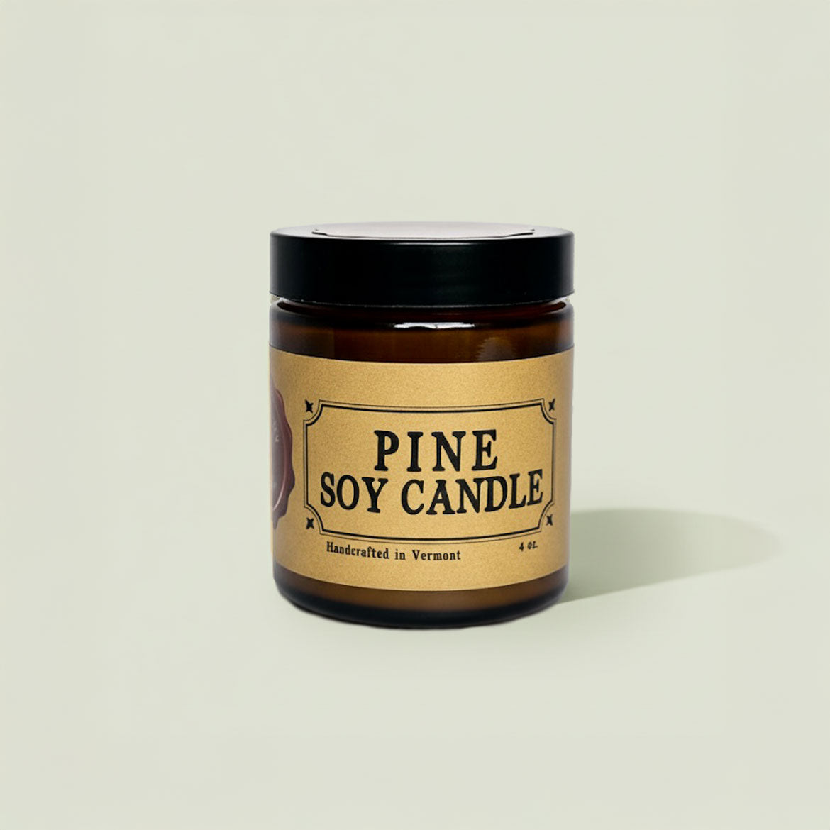 Ballou Family Apothecary Organic Pine Soy Candle