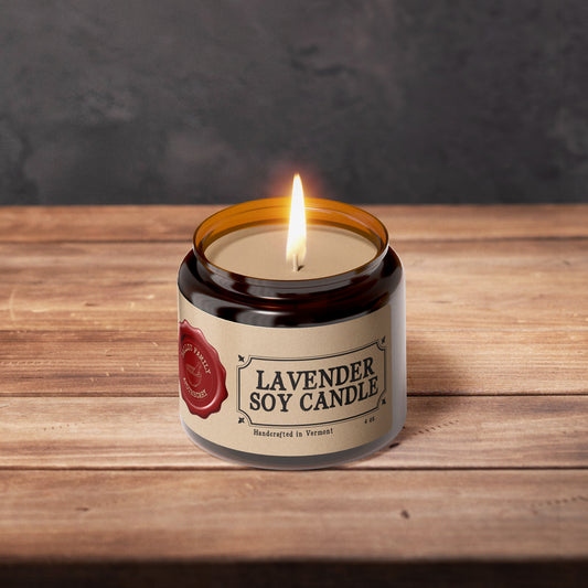 Handpoured Soy Candle - Lavender