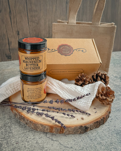 Classic Collection - Pair of Whipped Magnesium Butters - Lavender