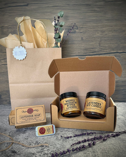 Classic Collection - Magnesium & Candle - Lavender Combo