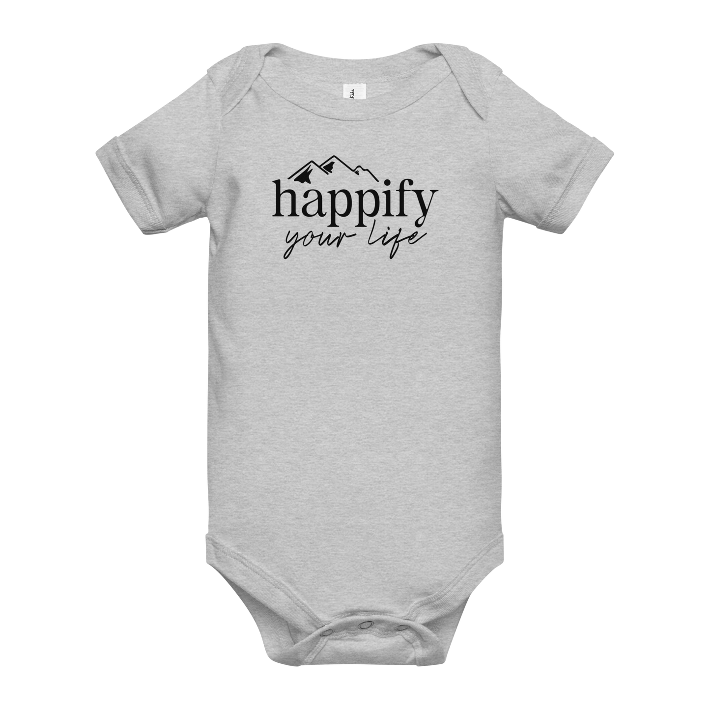 Happify Your Life Baby Short Sleeve - Light Colors