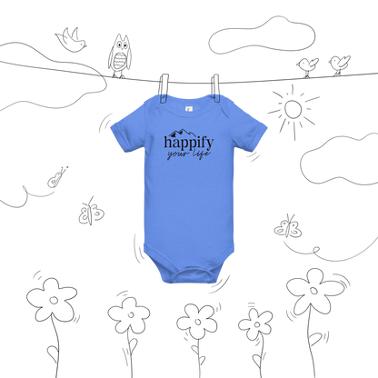 Happify Your Life Baby Short Sleeve - Light Colors