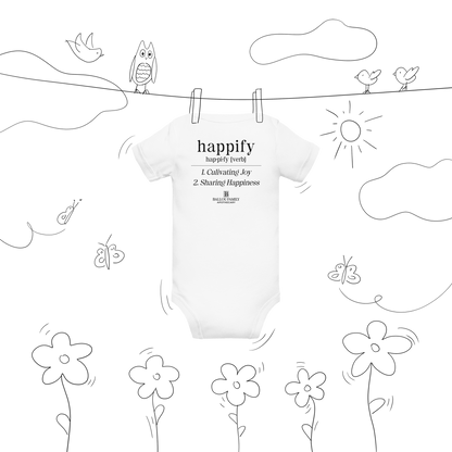 Happify Your Life Baby Short Sleeve - Light Colors
