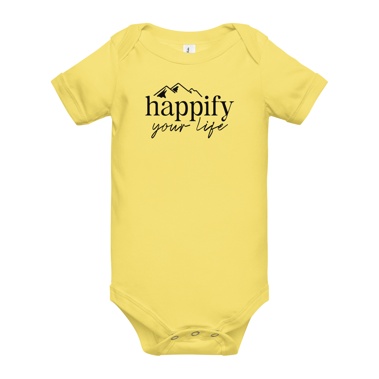 Happify Your Life Baby Short Sleeve - Light Colors