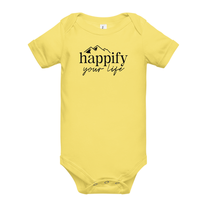 Happify Your Life Baby Short Sleeve - Light Colors