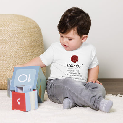 Mindful baby apparel – Happify jersey shirt for infants