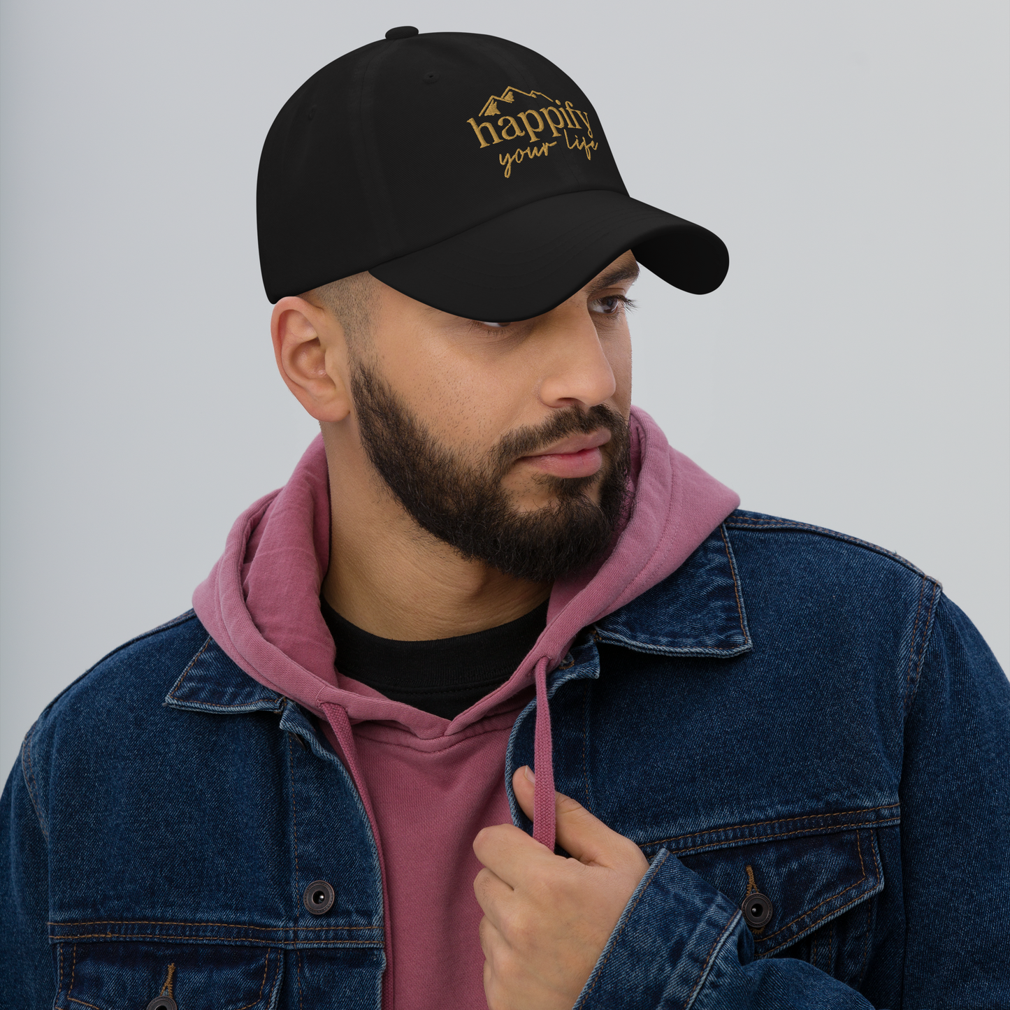 Happify Your Life Embroided Dad hat