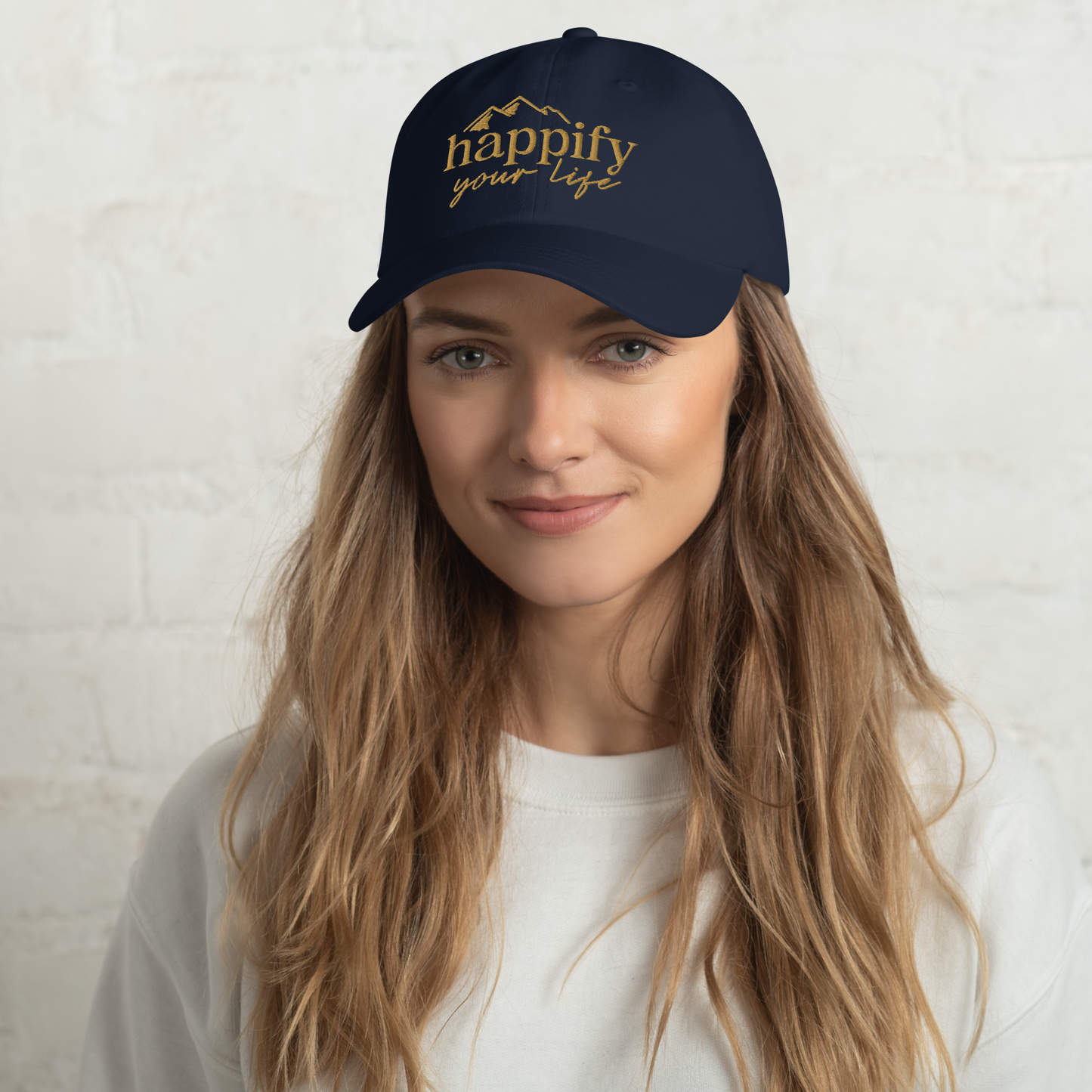 Happify Your Life Embroided Dad hat