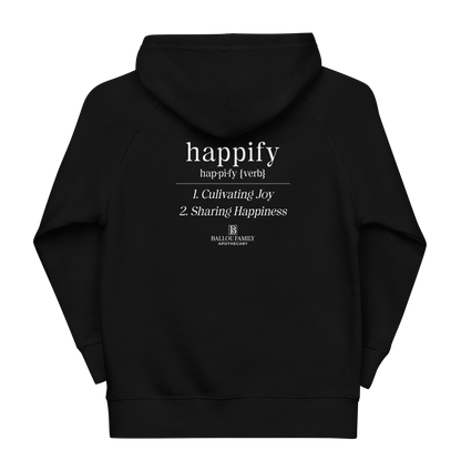 Kids Happify Your Life eco hoodie