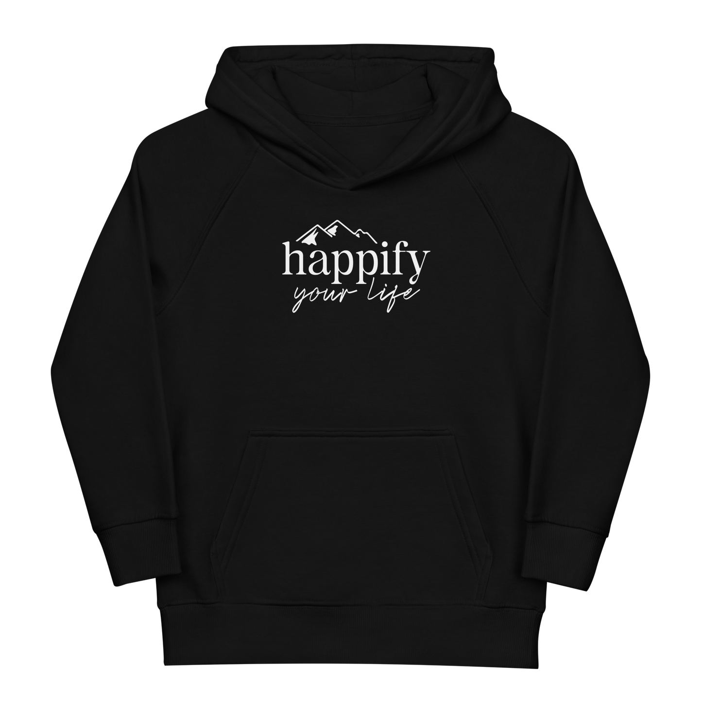 Kids Happify Your Life eco hoodie