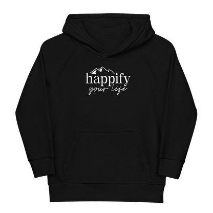 Kids Happify Your Life eco hoodie