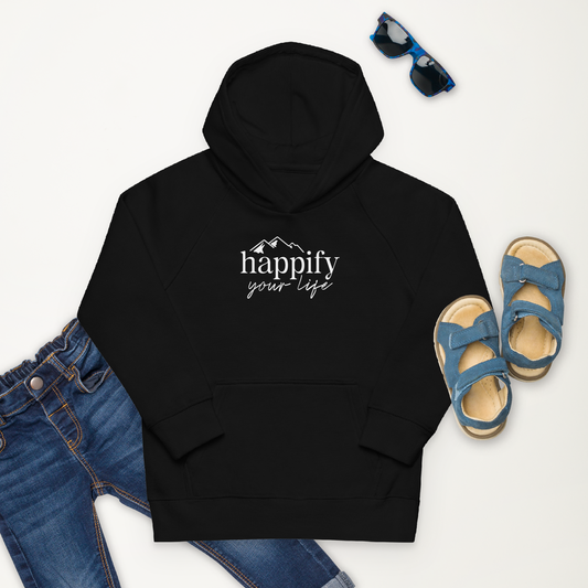 Kids Happify Your Life eco hoodie