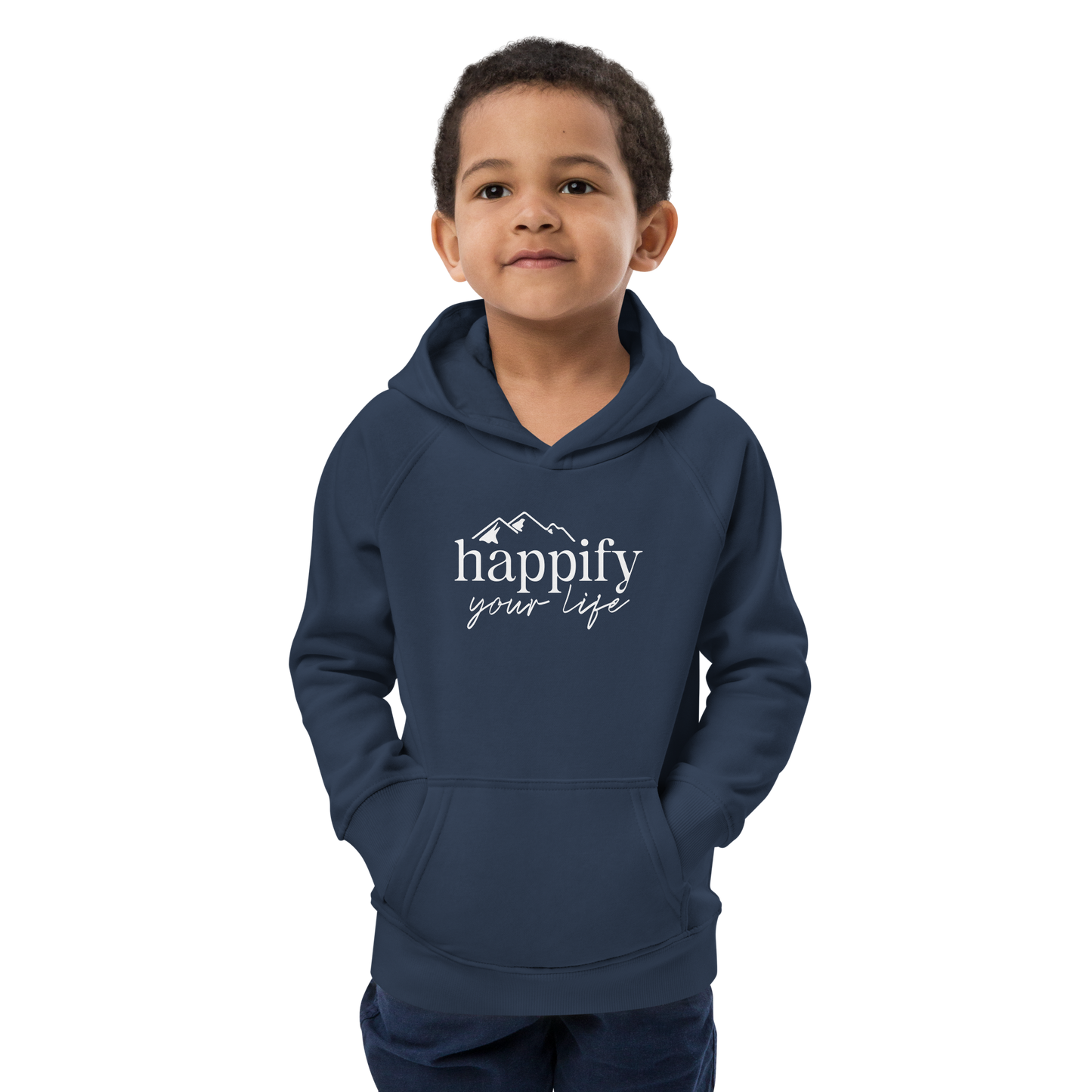 Kids Happify Your Life eco hoodie
