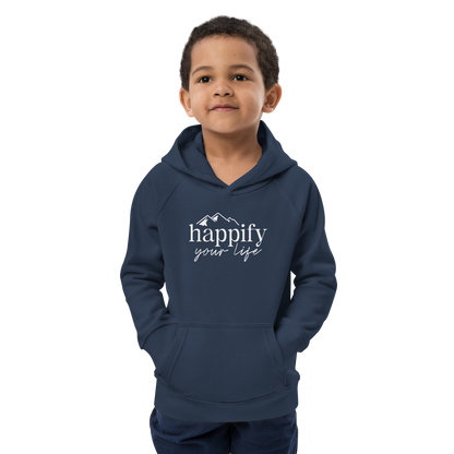 Kids Happify Your Life eco hoodie