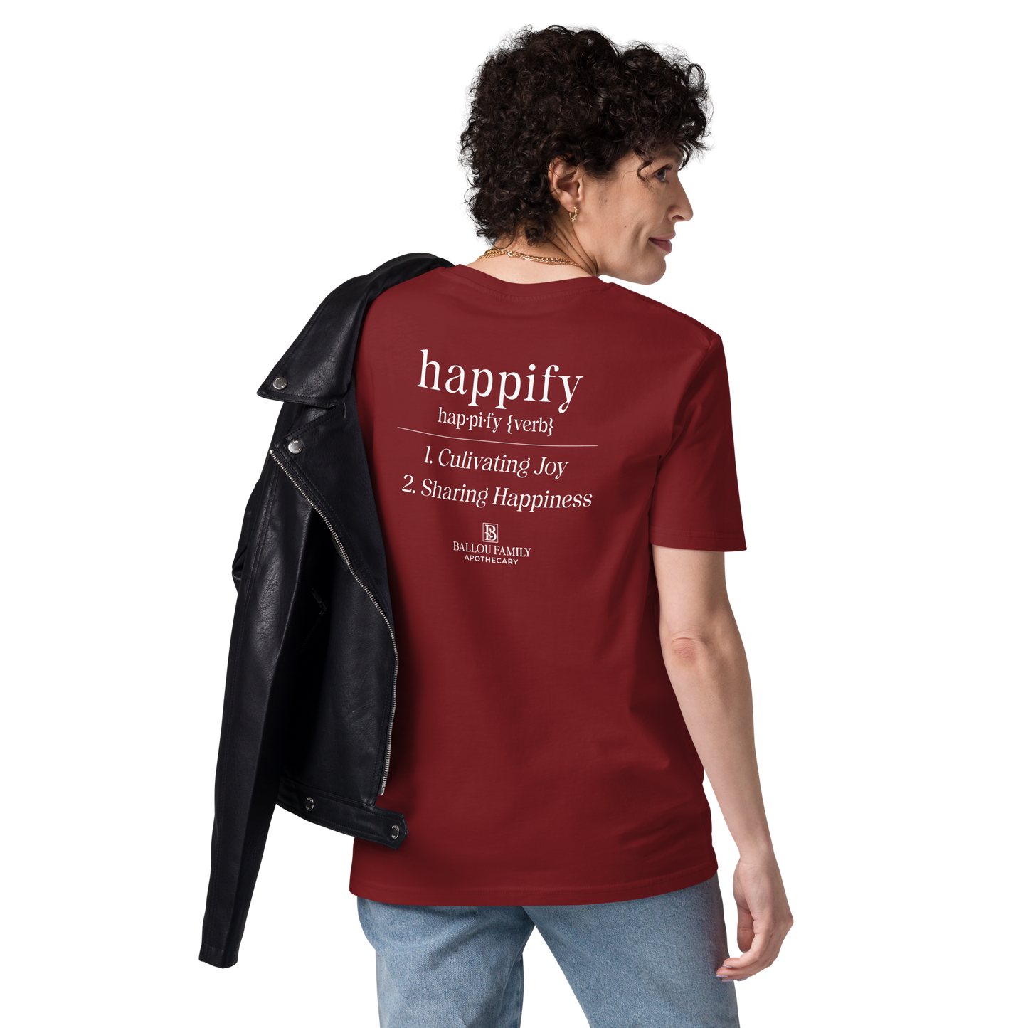 Unisex Happify Your Life Organic Cotton T-shirt