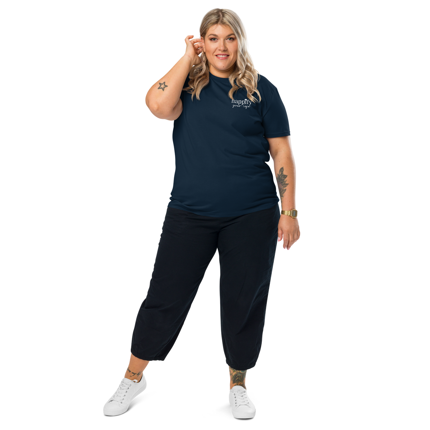 Unisex Happify Your Life Organic Cotton T-shirt