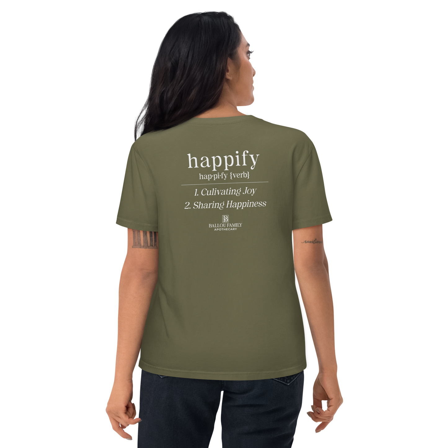 Unisex Happify Your Life Organic Cotton T-shirt