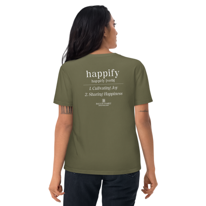 Unisex Happify Your Life Organic Cotton T-shirt