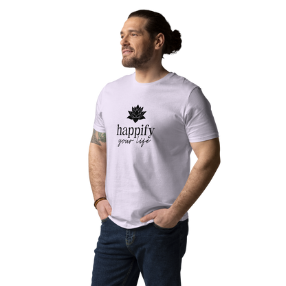 Happify Your Life Unisex organic cotton t-shirt